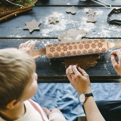 Christmas 4D Rolling Pin