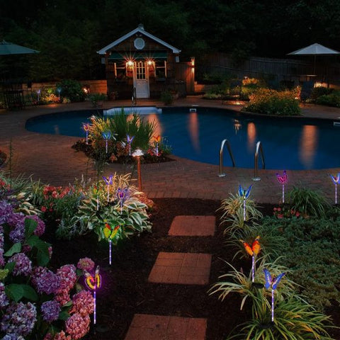 Garden Solar Butterfly light