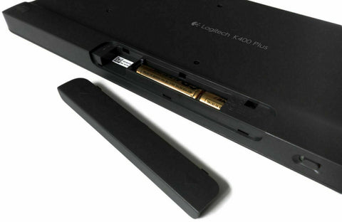 Logitech Wireless membrane K400 Plus TouchPad unifying PC TV Box Keyboard Black