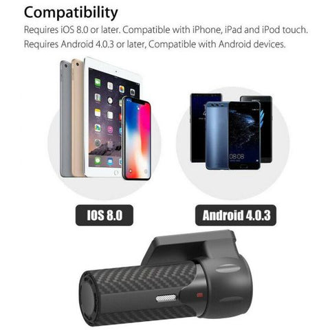 1080P Hidden Car Camera WIFI DVR Camera Video Recorder Dash Cam Night Vision