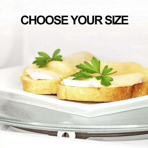 Microwave Oven Platter Turntable Glass Tray Glass Plate Dia AU 24.5/27/31.5cm