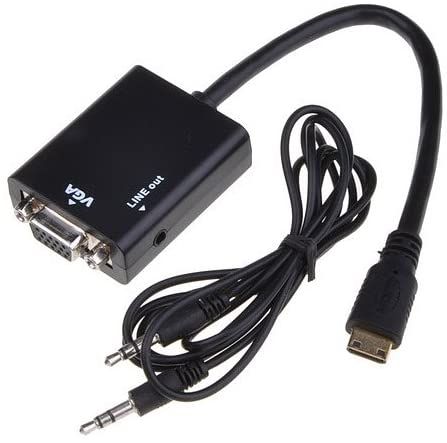 Mini HDMI to VGA Converter Adapter