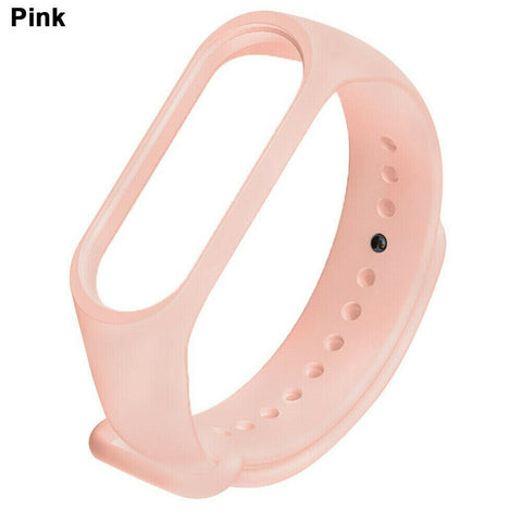 For Xiaomi Mi Band 4 3 Silicone Wrist Strap Replacement Smart Watchband Bracelet