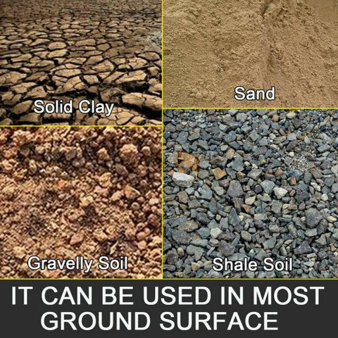 Garden Spiral Hole Drill Planter