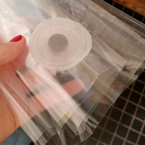 Clear Shower Curtain Waterproof White Plastic Bath Curtain With Hook 90X200CM