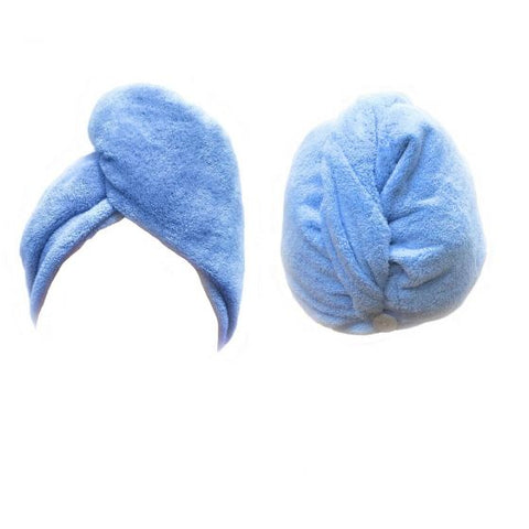 Microfiber Hair Towel Wrap for Women Quick Dry Hair Turban for Drying Curly, Long & Thick Hair (10 inch X 26 inch)