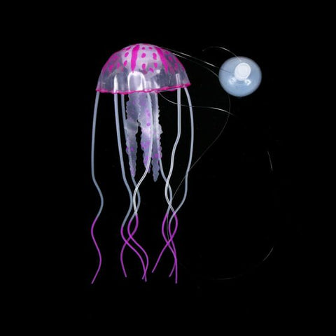 Artificial Glowing Effect Fish Tank Decoration Aquarium Jellyfish Ornament