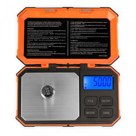 Digital Pocket Scale, Scale with LCD Display for Food, Jewelry, Medicine, High Precision, Jewelry Scale 200g x 0.01g