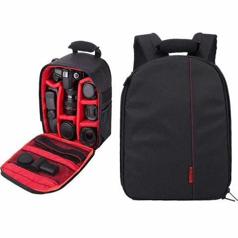 Waterproof DSLR SLR Camera Soft Case Bag Backpack Rucksack For Canon Nikon Sony