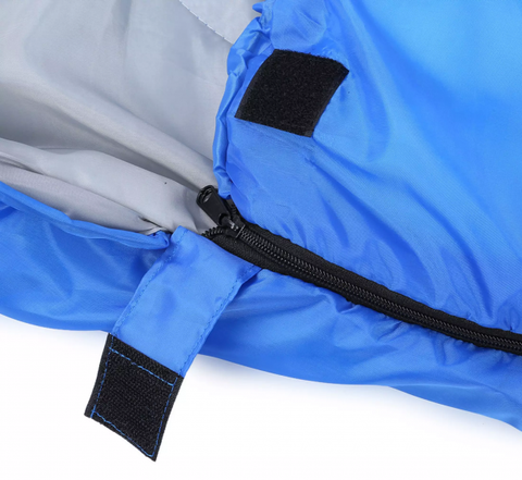Lightweight Camping Sleep Bag Envelope Style Hooded Thin Hollow Sleeping Bag for Adults & Kids Camping, Travelling and More Outdoors Activities