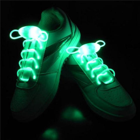 Flash LED Light Up Glow Shoelaces Shoe Laces For Party Skating HIP-HOP Dance