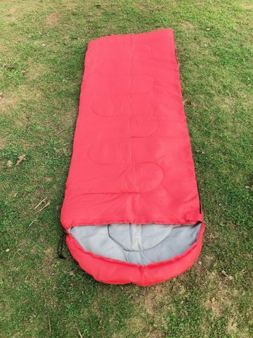Lightweight Camping Sleep Bag Envelope Style Hooded Thin Hollow Sleeping Bag for Adults & Kids Camping, Travelling and More Outdoors Activities