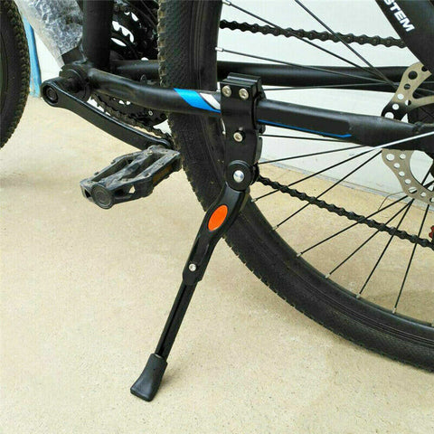 Bicycle MTB Bike Kickstand Adjustable Side Prop Foot Kick Stand Parking Support
