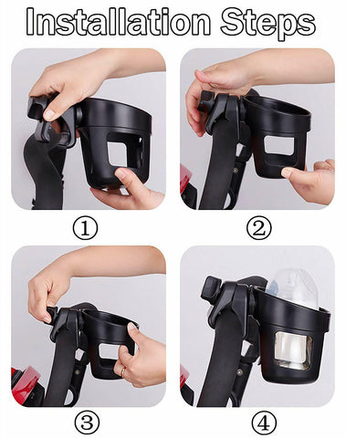 Bottle Drink Universal Stroller Cup Holder Bike Bag Baby Pram Water Coffee