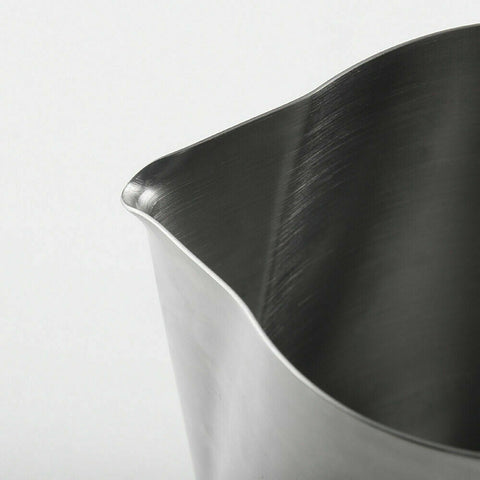 600ml Stainless Steel Thermometer Milk Pitcher Jug