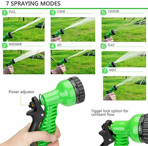 7 in 1 Magic Expandable Expanding Flexible Garden Hose