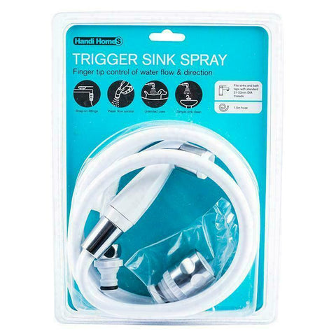 Tap Bath Sink Spray Trigger Sink Spray With 1.5m Hose Push