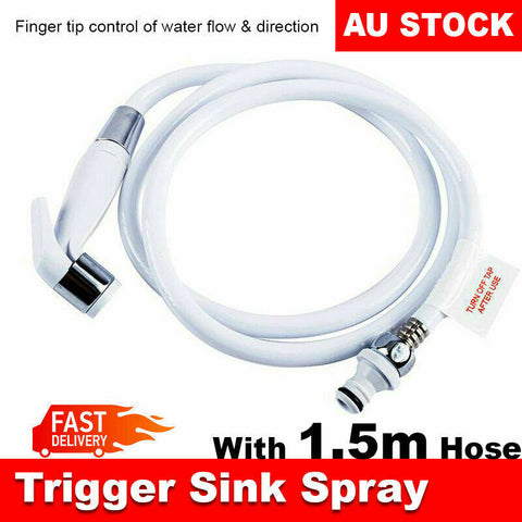 Tap Bath Sink Spray Trigger Sink Spray With 1.5m Hose Push