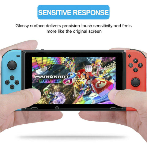 2x Premium Tempered Glass Screen Protector for Nintendo Switch
