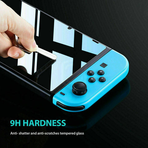 2x Premium Tempered Glass Screen Protector for Nintendo Switch