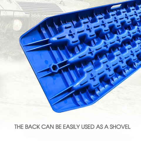 BicycleTrack 2pc 10T Sand / Snow / Mud Trax 4WD Blue