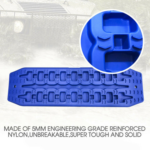 BicycleTrack 2pc 10T Sand / Snow / Mud Trax 4WD Blue