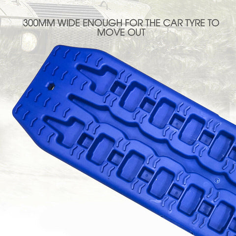 BicycleTrack 2pc 10T Sand / Snow / Mud Trax 4WD Blue