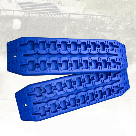 BicycleTrack 2pc 10T Sand / Snow / Mud Trax 4WD Blue