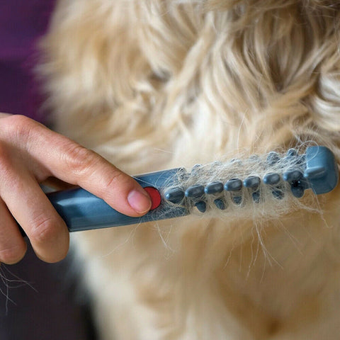 Automatic Dog Hair Trimmer Pet Basic Safety Combs & Removes Tangles