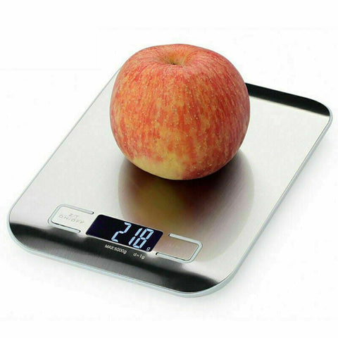 LCD Stainless Kitchen Cooking Food Electronic Digital Scale Weight 5kg 1g