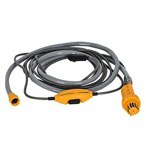 Portable Automobile Shower Set 12V Water Pump Travel Trip Camp Boat Car Caravan
