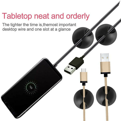 24PCS Cable Clips Management Wire Holder