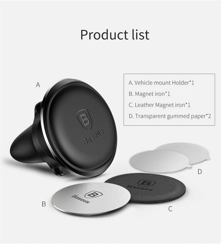 Baseus Universal Air Vent Phone Holder Magnetic