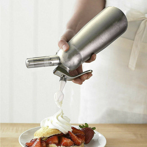 Cream Whipper Whip Coffee Dessert Butter Dispenser Chargers Foam Whipped 500ML