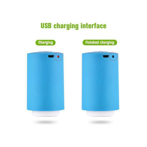 Mini Automatic Compression Air Pump Portable USB Sealer + 10 Reusable Vacuum Bag
