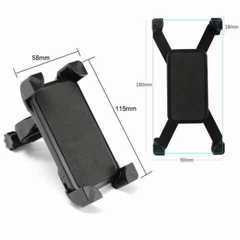 Motorcycle Bicycle Bike MTB Handlebar Mount Holder Stand For Mobile Phone GPS