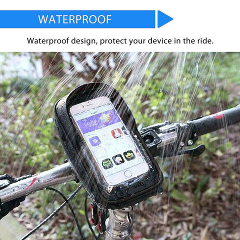 Waterproof Motorcycle Motorbike Scooter Phone Holder Bag Case For Mobile Phone