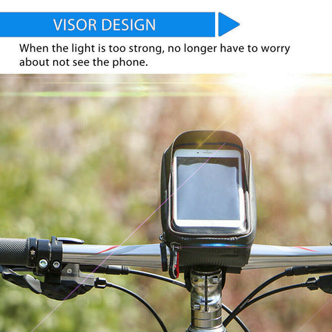 Waterproof Motorcycle Motorbike Scooter Phone Holder Bag Case For Mobile Phone