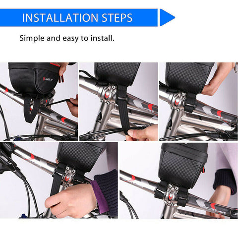 Waterproof Motorcycle Motorbike Scooter Phone Holder Bag Case For Mobile Phone
