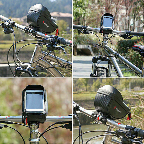 Waterproof Motorcycle Motorbike Scooter Phone Holder Bag Case For Mobile Phone