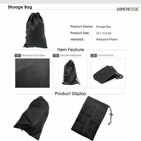 258pcs Accessories Pack Case Chest Head Floating Monopod GoPro Hero 7 6 5 4 3