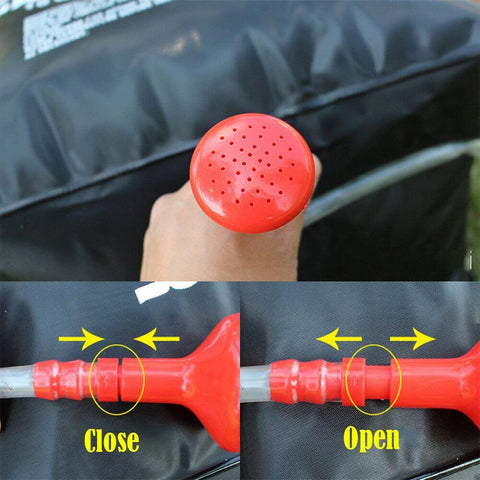 40L Portable Solar Heating Outdoor Camp Shower Bag