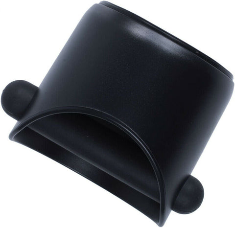Coffee Waste Container Espresso Grinds Knock Box Tamper Tube Bin Black Bucket