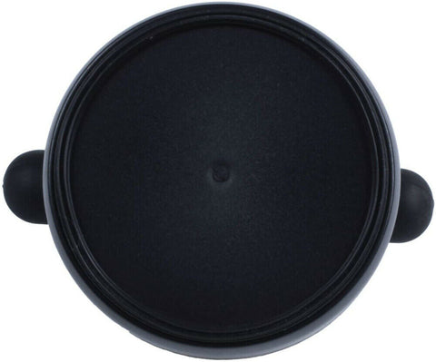 Coffee Waste Container Espresso Grinds Knock Box Tamper Tube Bin Black Bucket