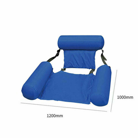 Inflatable Floating Water Hammock Float Pool Lounge Bed Swimming Chair Sea Beach