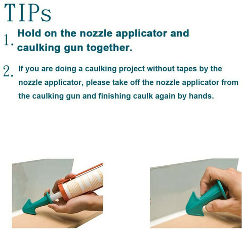 17PCS Caulking Tool Scraper Nozzles Spatulas Filler Spreader Sealant