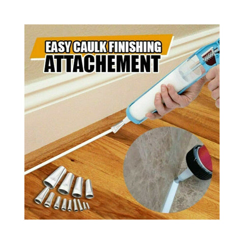 17PCS Caulking Tool Scraper Nozzles Spatulas Filler Spreader Sealant