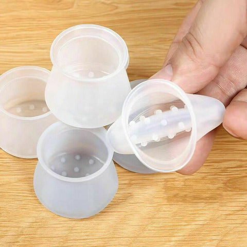 32PC Chair Leg Silicone Caps Pad Furniture Table Feet Cover Wood Floor Protector