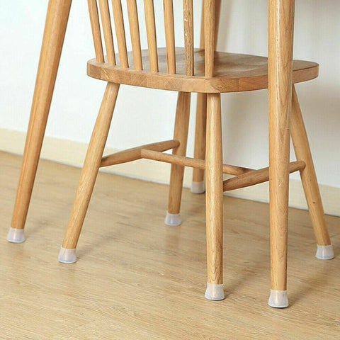 32PC Chair Leg Silicone Caps Pad Furniture Table Feet Cover Wood Floor Protector