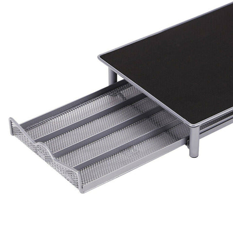 Coffee Capsules Holder Rack 40 Pods Drawer Storage Organizer Stand For Nespresso